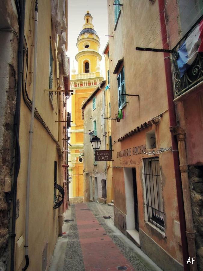 Apartamento Les Violettes Menton Exterior foto